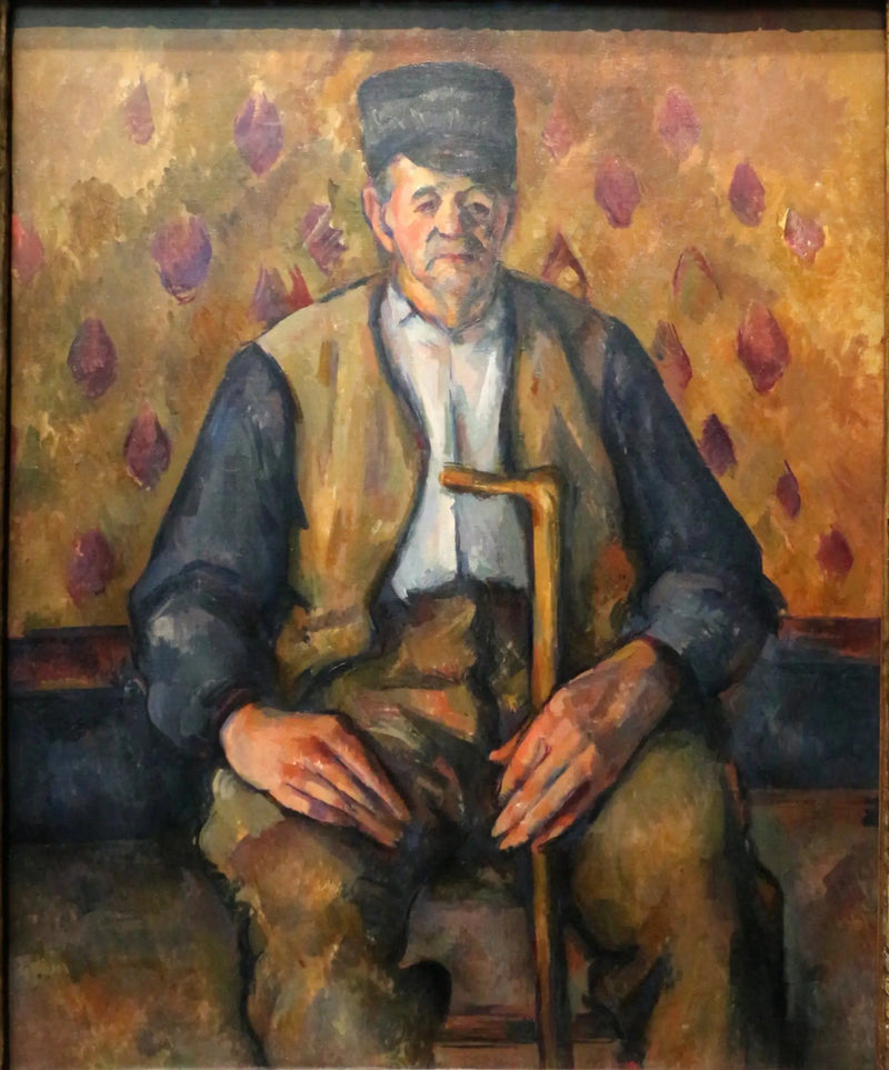 Sitting Peasant - Paul Cézanne