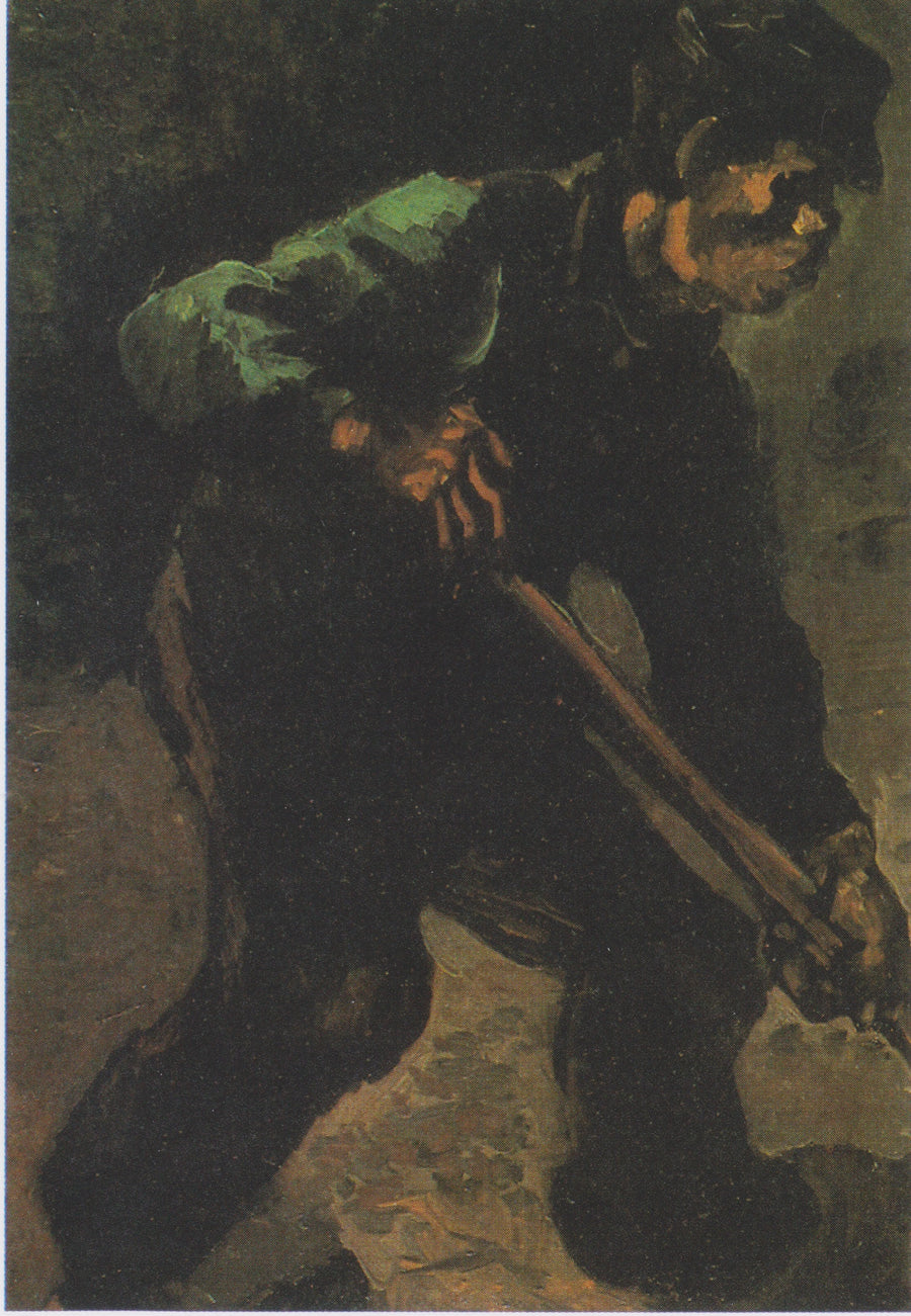 Peasant Digging - Vincent van Gogh
