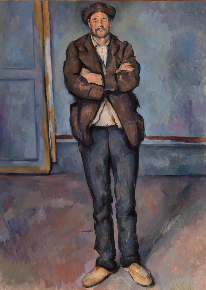Standing Peasant, Arms Crossed - Paul Cézanne