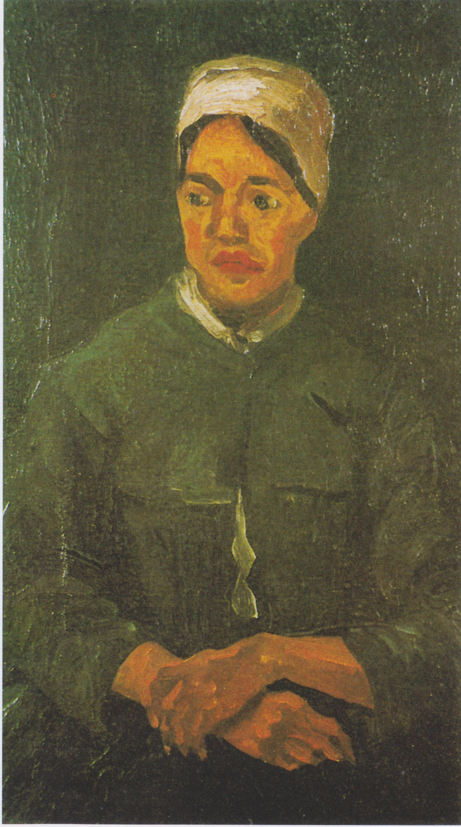 Peasant Woman, Seated (Half-Figure) - Vincent van Gogh