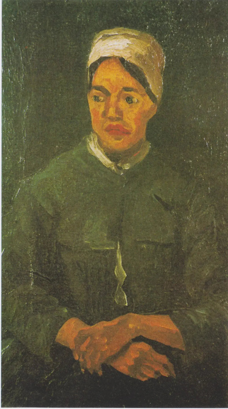 Peasant Woman, Seated (Half-Figure) - Vincent van Gogh
