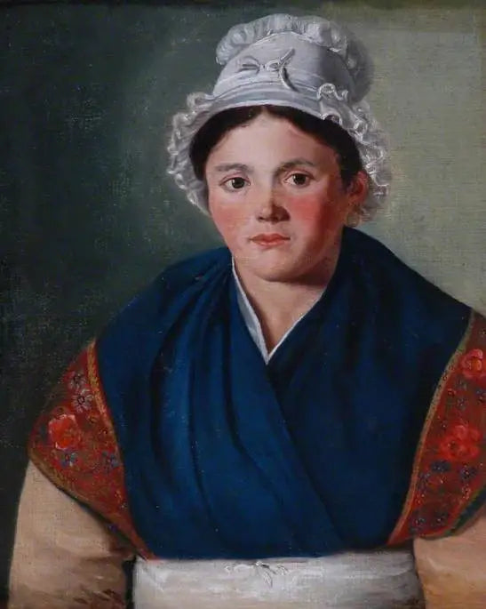 Peasant Woman from Burgundy - Jean-François Millet