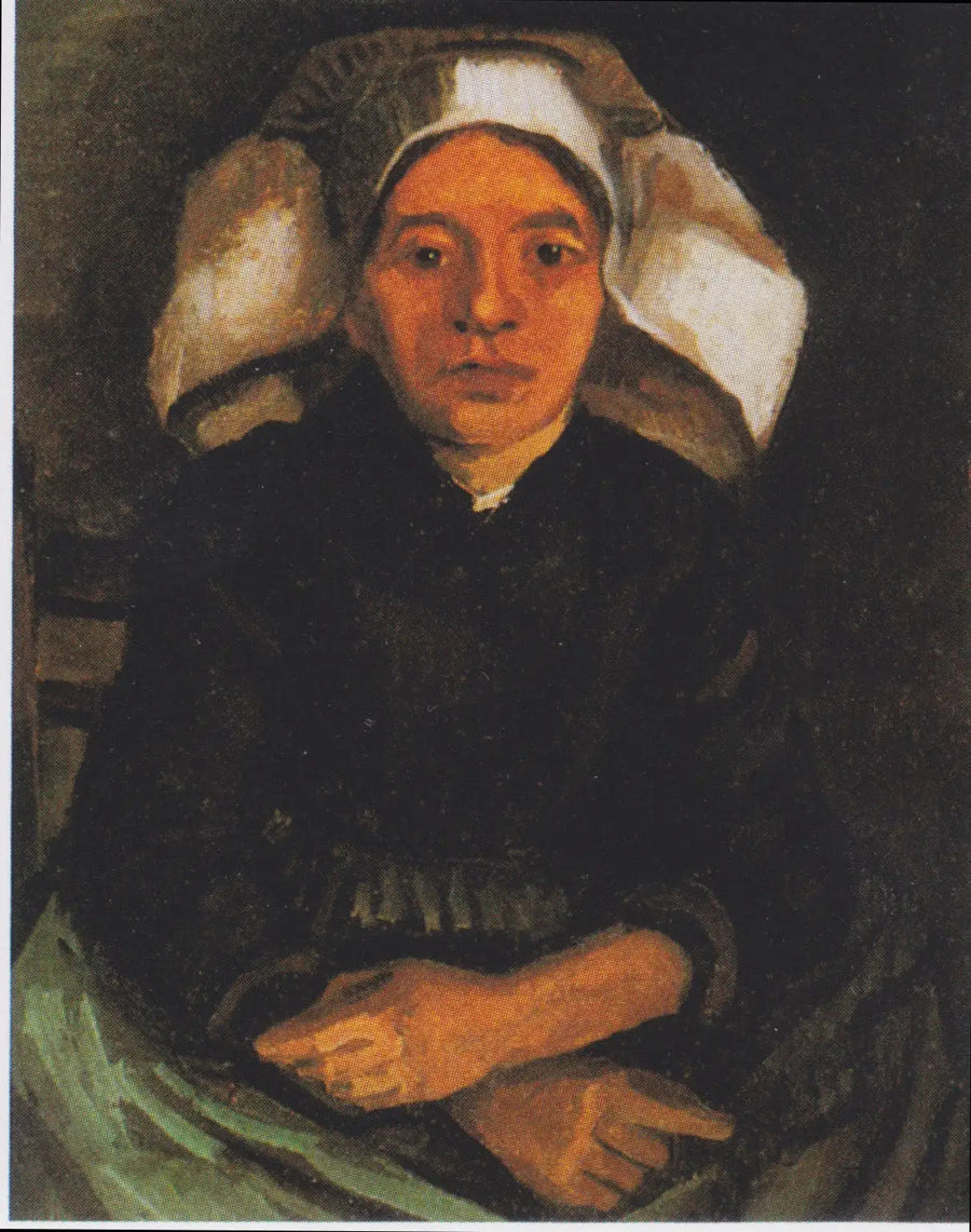 Peasant Woman, Half-Figure, Seated - Vincent van Gogh