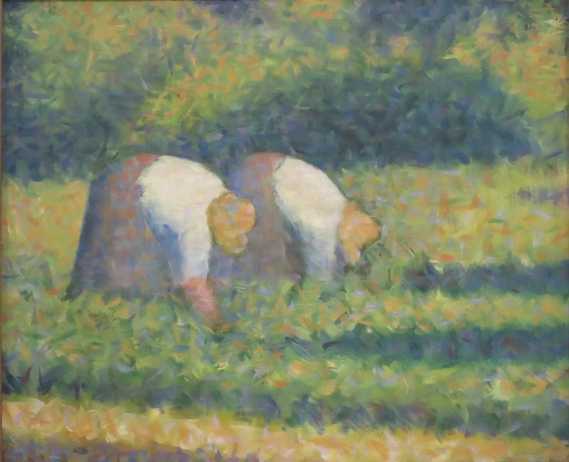 Peasants at Work - Georges Seurat