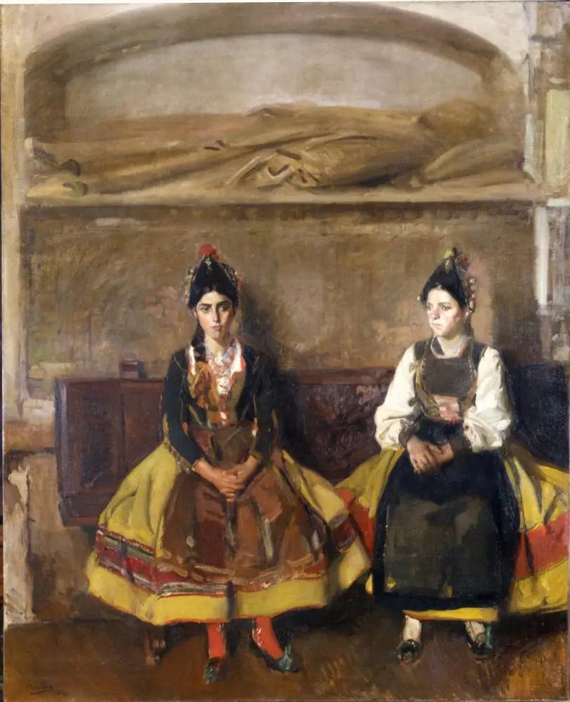 Peasants of Segovia (Picturesque Spain, Segovia) - Joaquín Sorolla