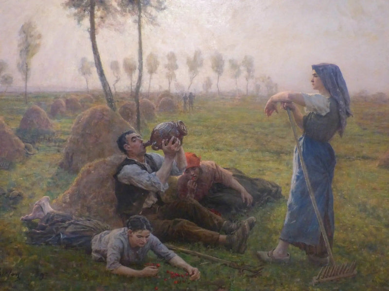 Peasants at Rest - Jules Breton