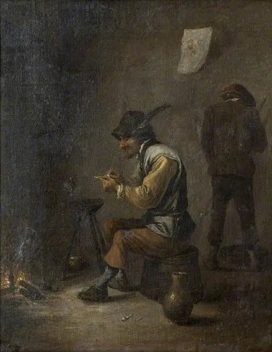 Peasants in an Interior - David Teniers the Younger