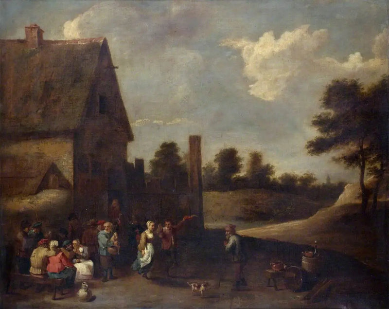 Peasants at the Festival - David Teniers the Younger