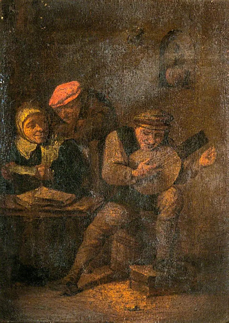Dutch Peasants - David Teniers the Younger