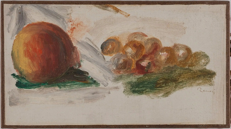 Fishing and Grapes - Pierre-Auguste Renoir