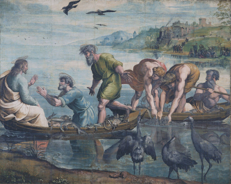 La Pêche miraculeuse - Raphaël Sanzio