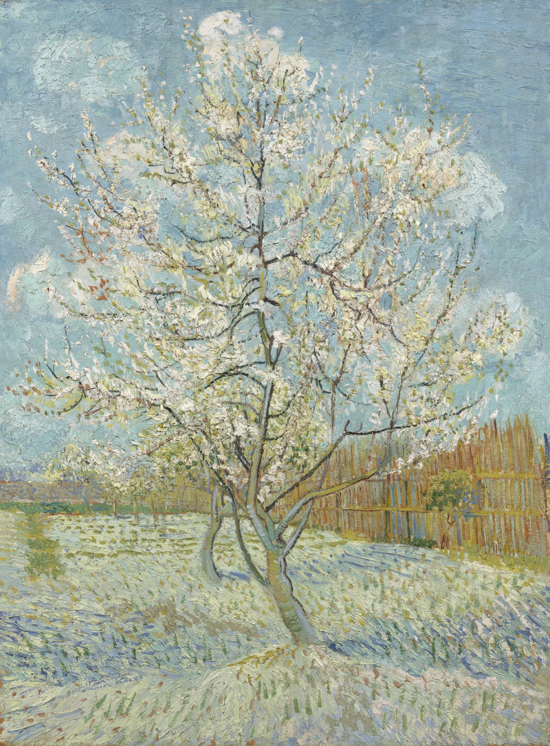 The Pink Peach Tree - Vincent van Gogh