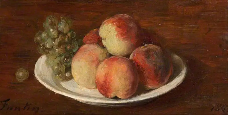 Peaches and Grapes - Henri Fantin-Latour