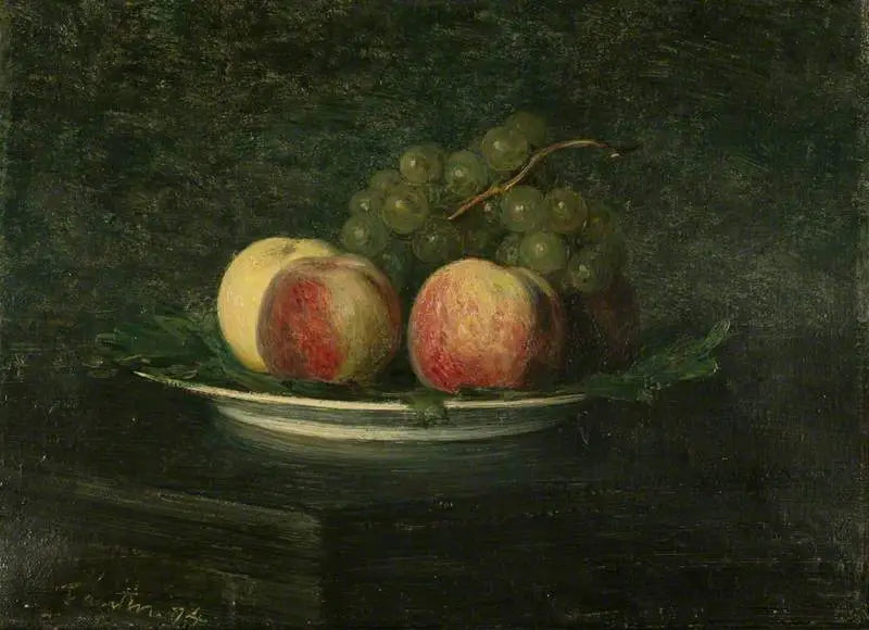 Peaches and Grapes - Henri Fantin-Latour