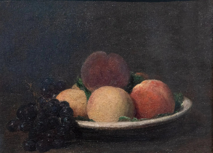 Peaches and Black Grapes - Henri Fantin-Latour