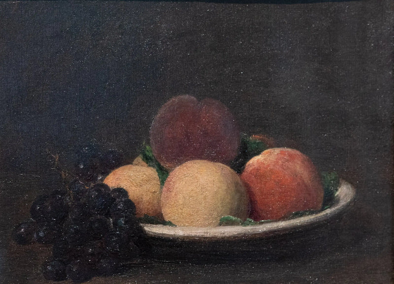 Peaches and Black Grapes - Henri Fantin-Latour