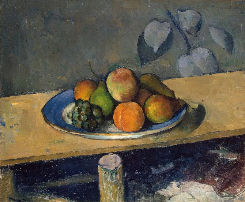 Peaches, Pears, and Grapes - Paul Cézanne