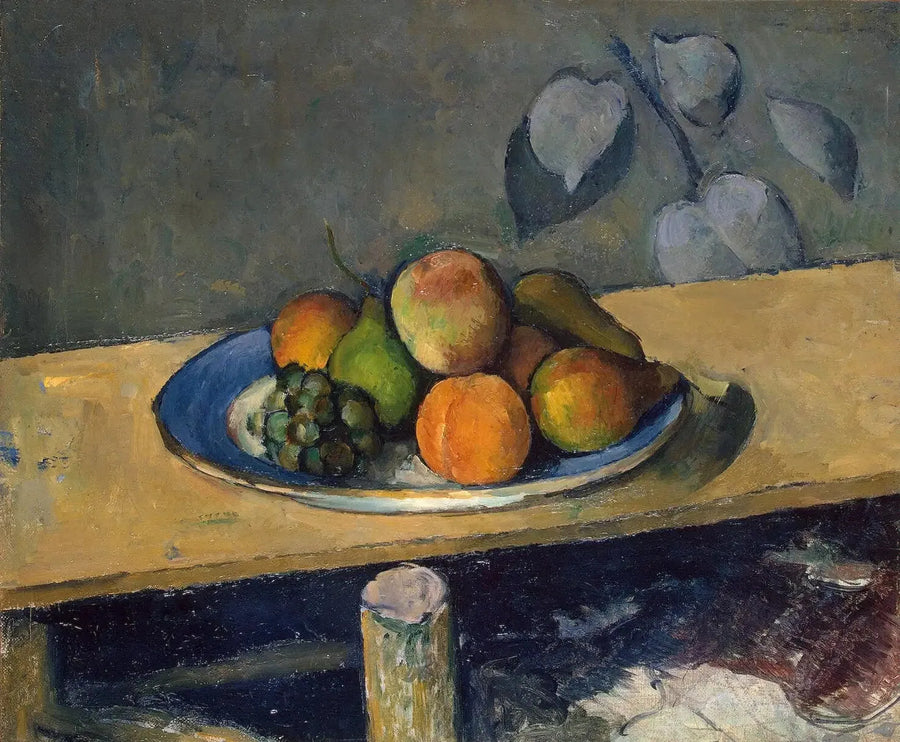 Peaches, Pears, and Grapes - Paul Cézanne