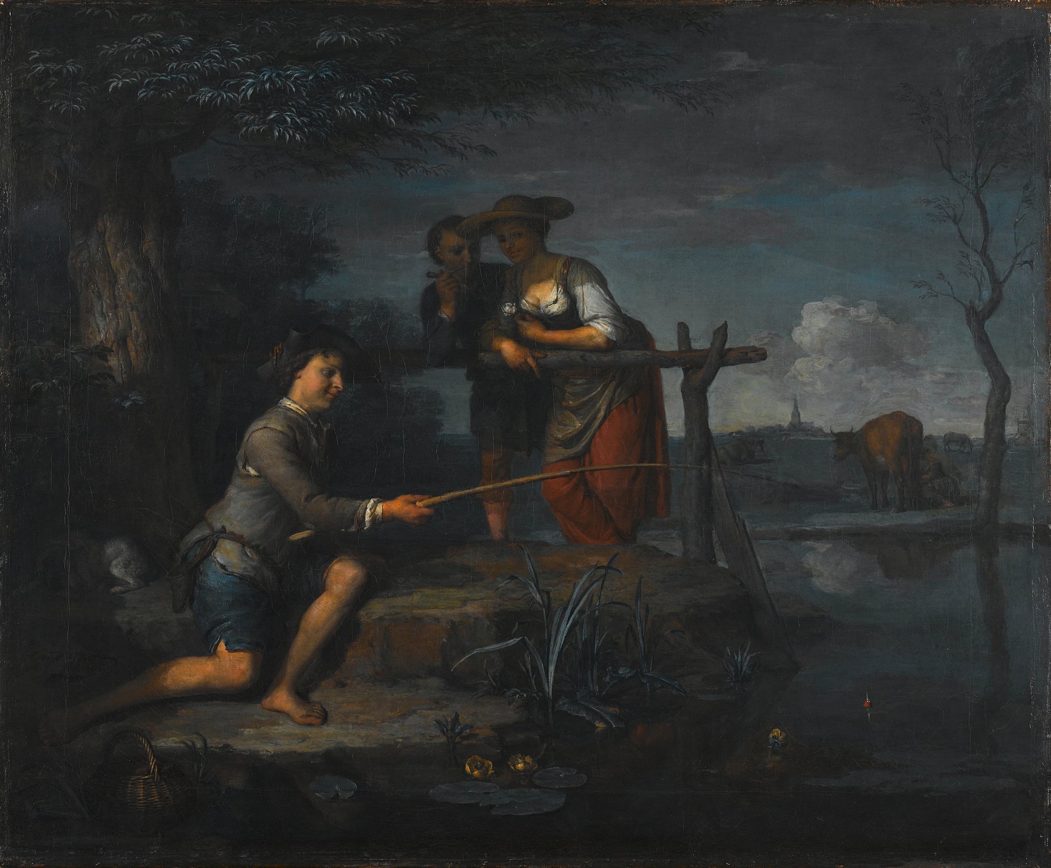 Le pêcheur - Carel de Moor
