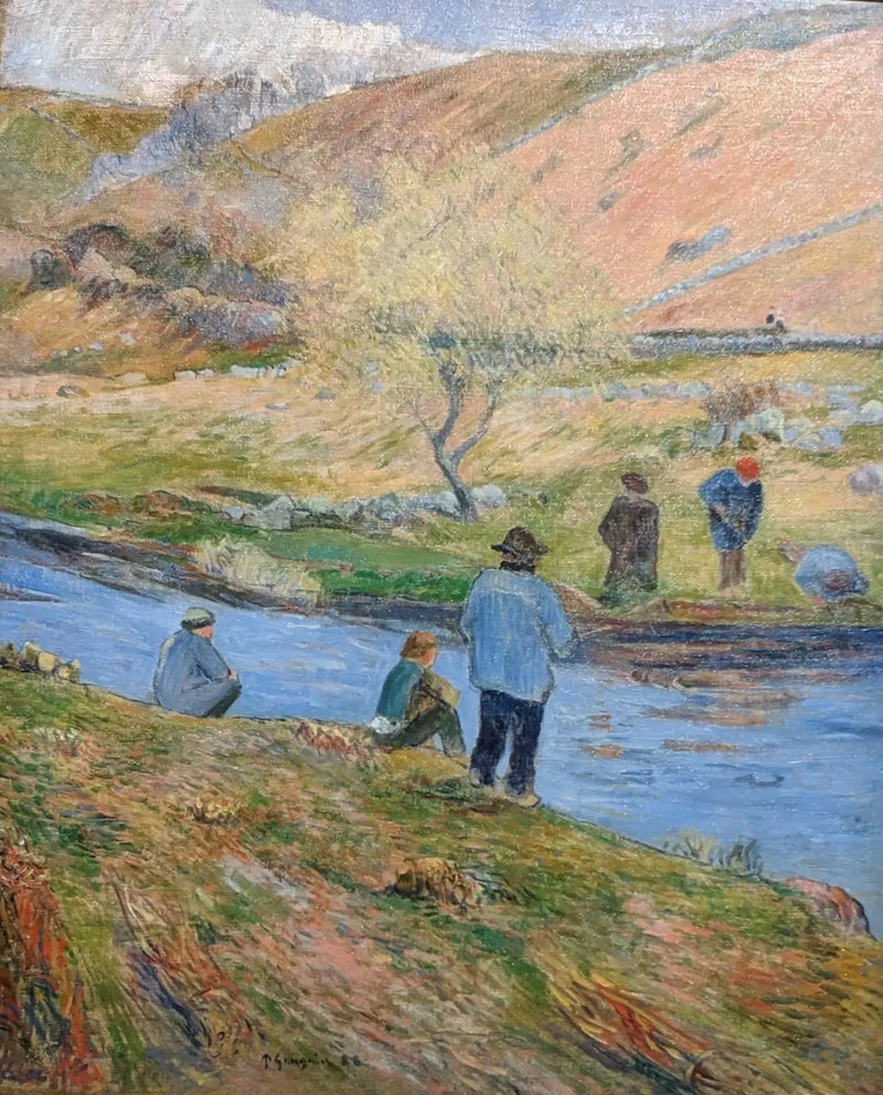 Breton Fishermen - Paul Gauguin
