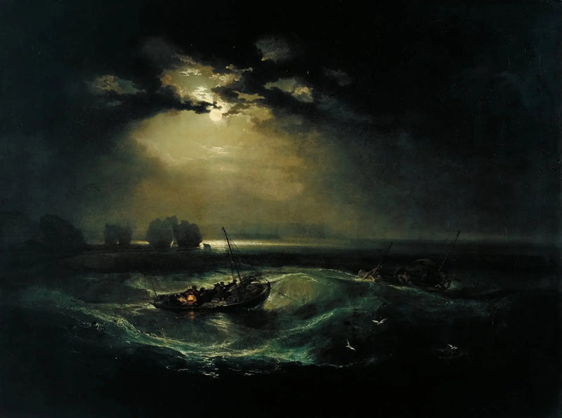 Fishermen at Sea - J. M. W. Turner