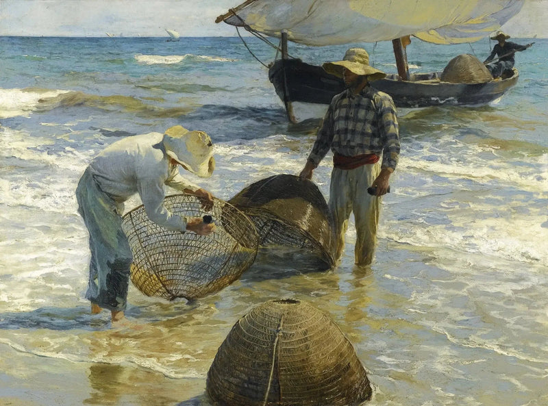 Valencian Fishermen - Joaquín Sorolla