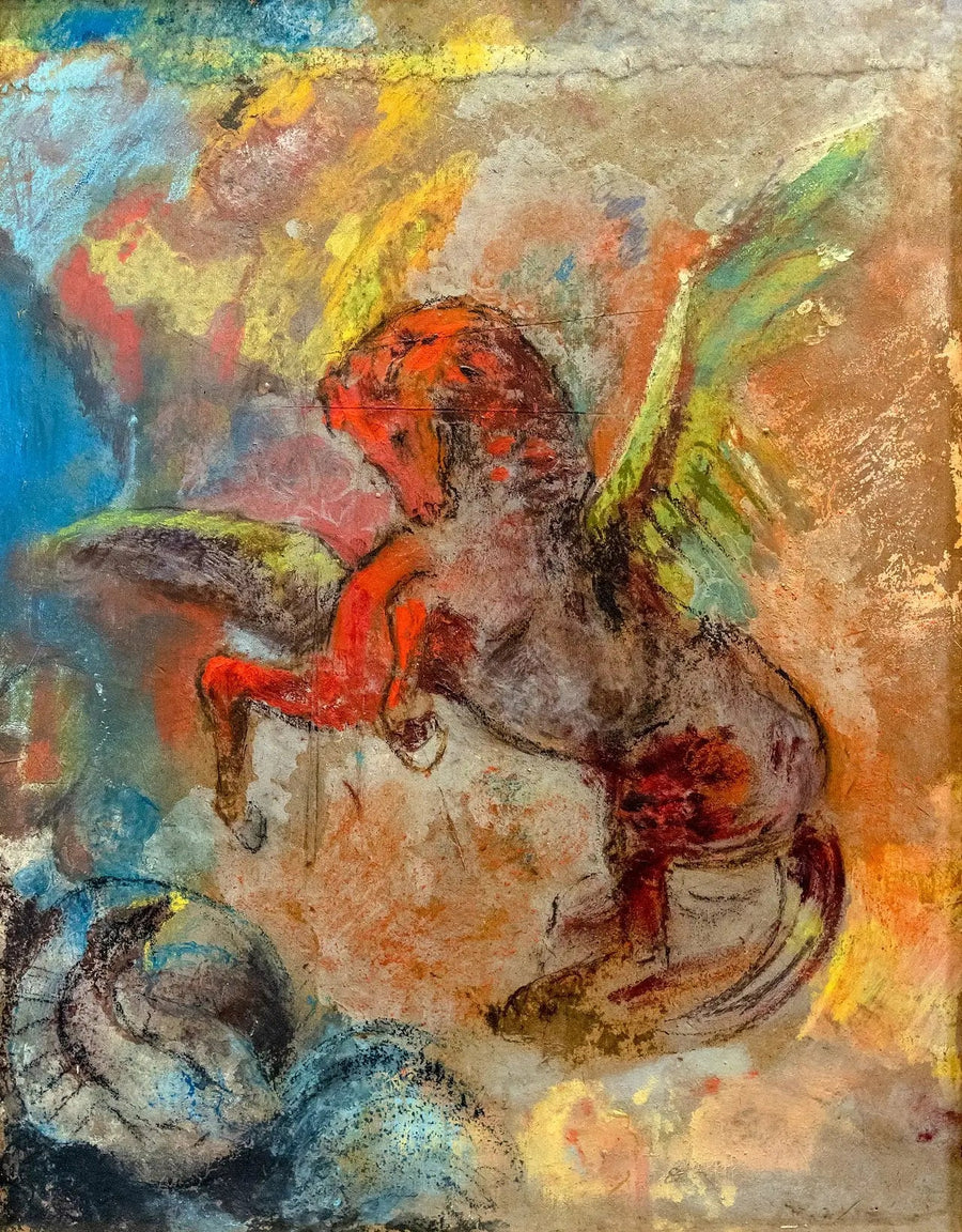 Pegasus and the Hydra - Odilon Redon