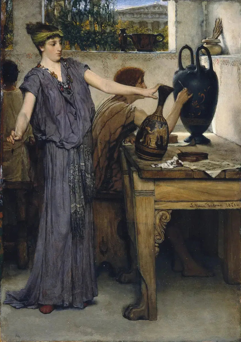Etruscan Vase Painters - Lawrence Alma-Tadema