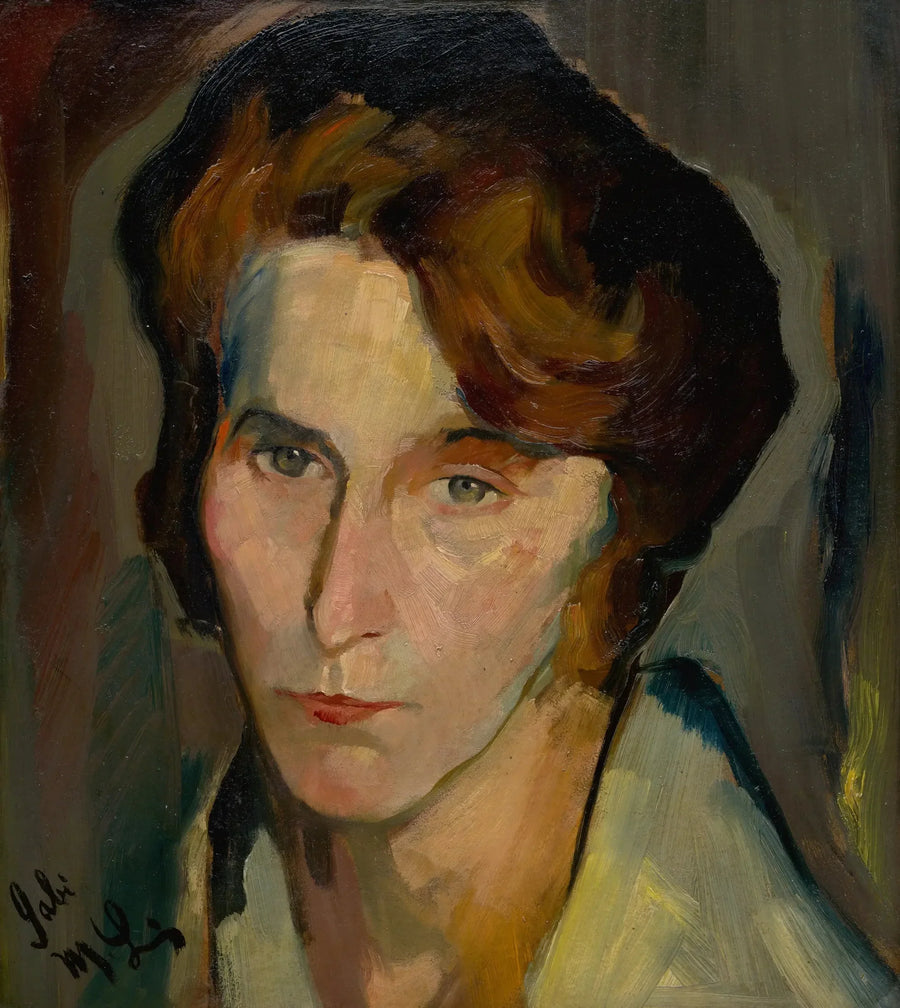Painting of the artist's mother - Max Liebermann