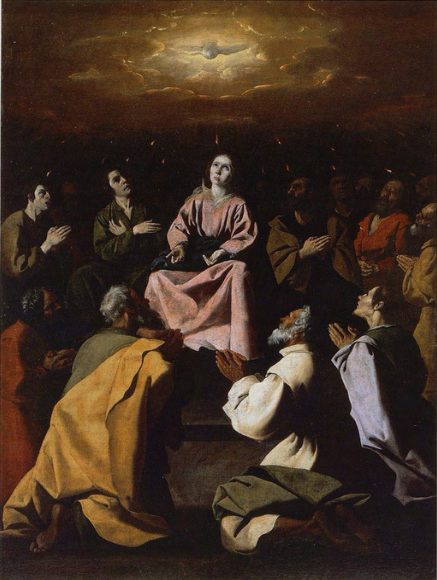 Pentecost - Francisco de Zurbarán