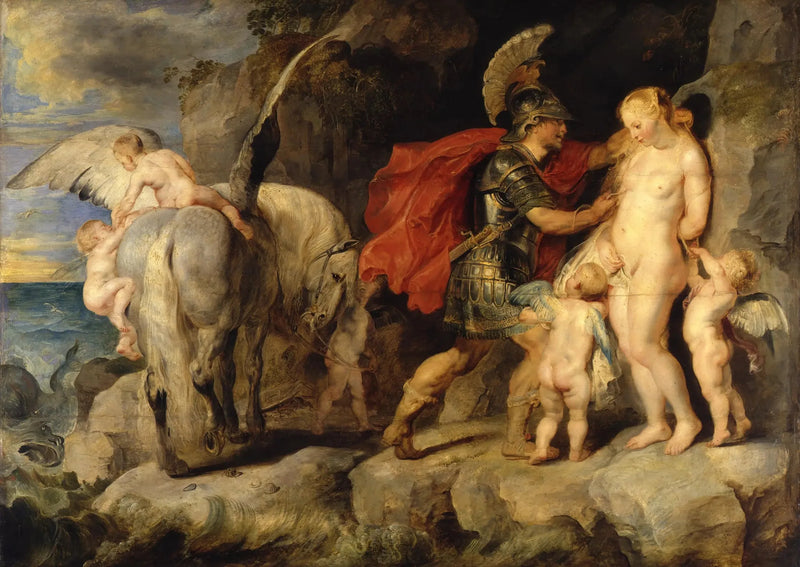 Perseus Delivering Andromeda - Peter Paul Rubens