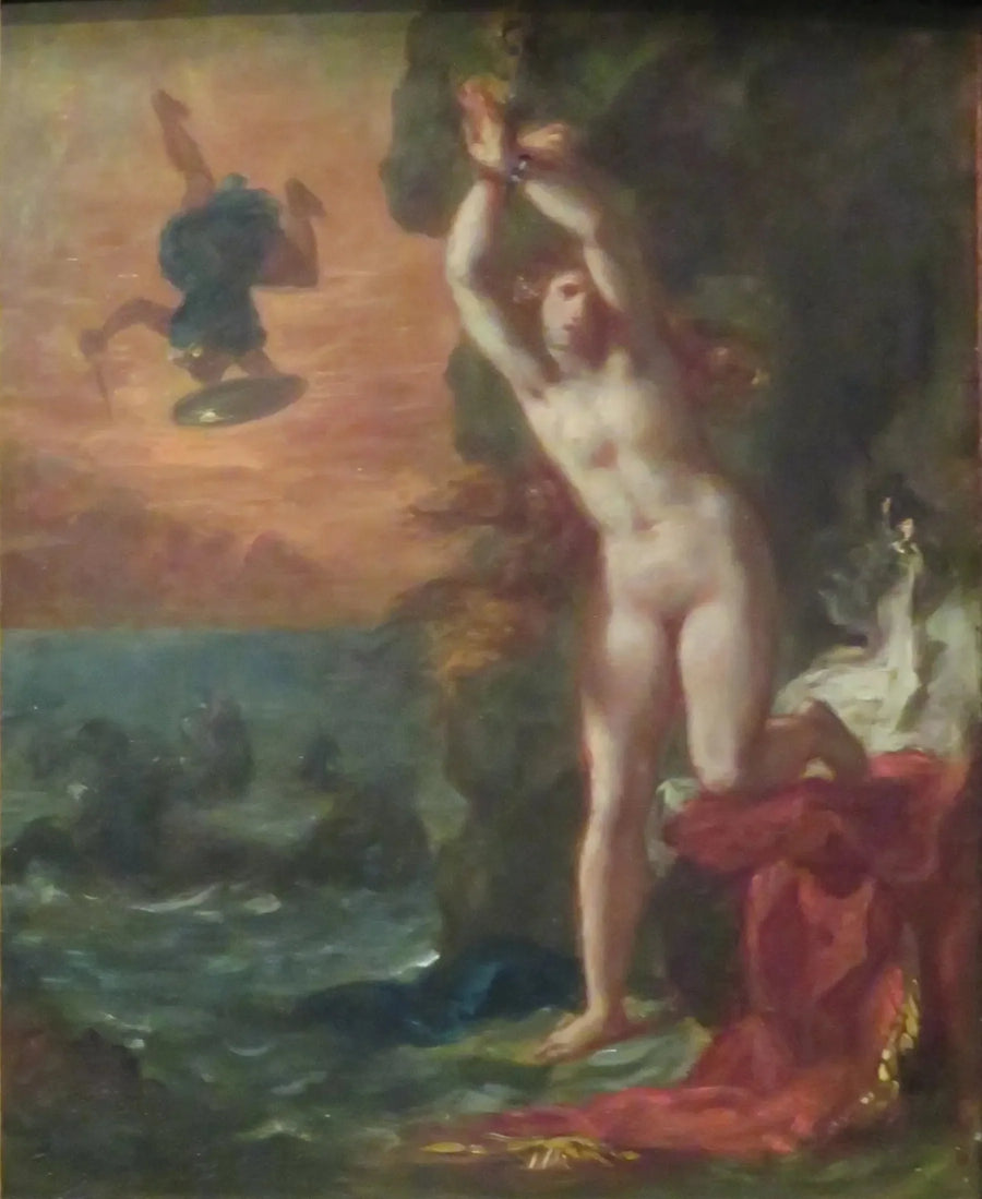 Perseus and Andromeda - Eugène Delacroix