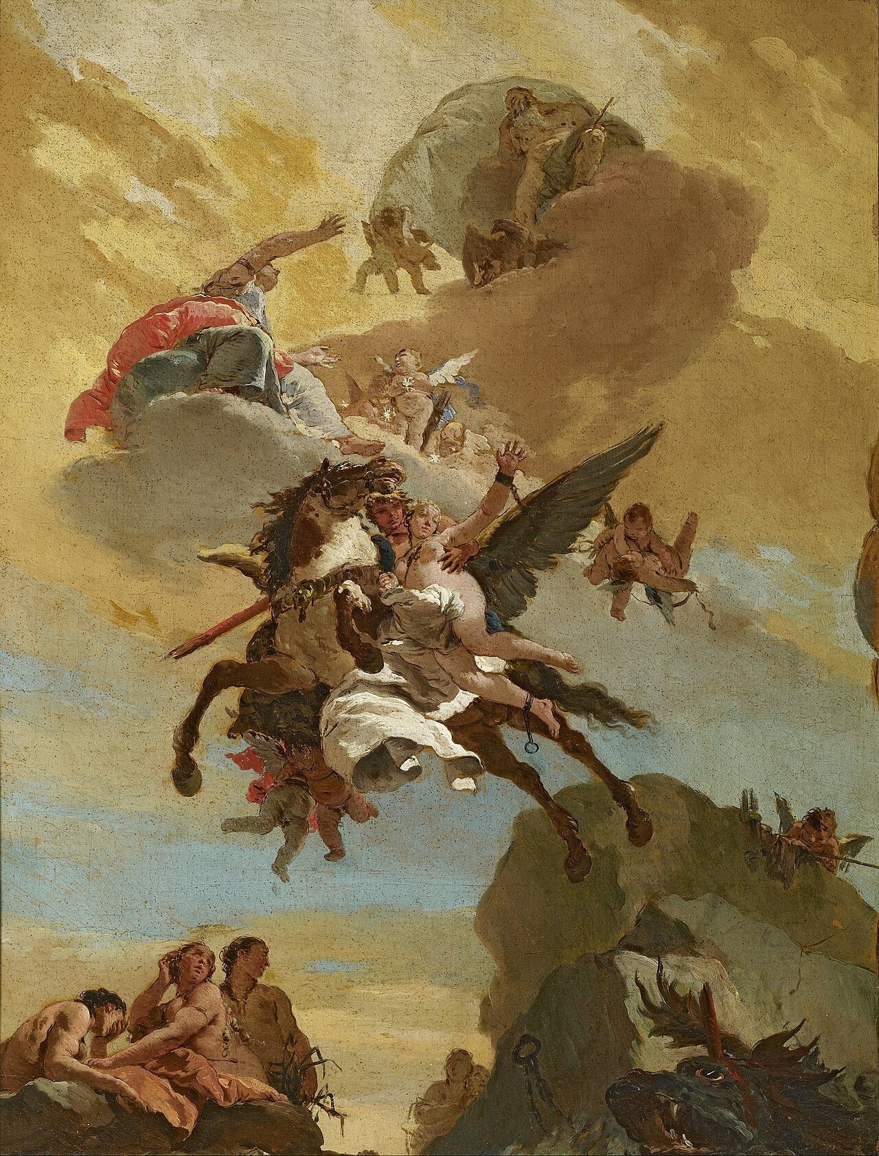 Perseus and Andromeda - Giovanni Battista Tiepolo