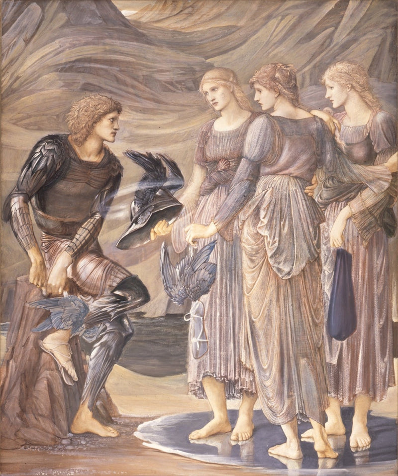 Perseus and the Sea Nymphs (Perseus's Armament) - Edward Burne-Jones
