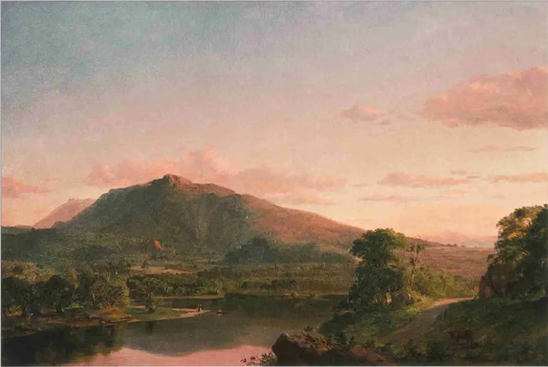 Characters in a New England Landscape - Frederic Edwin Church