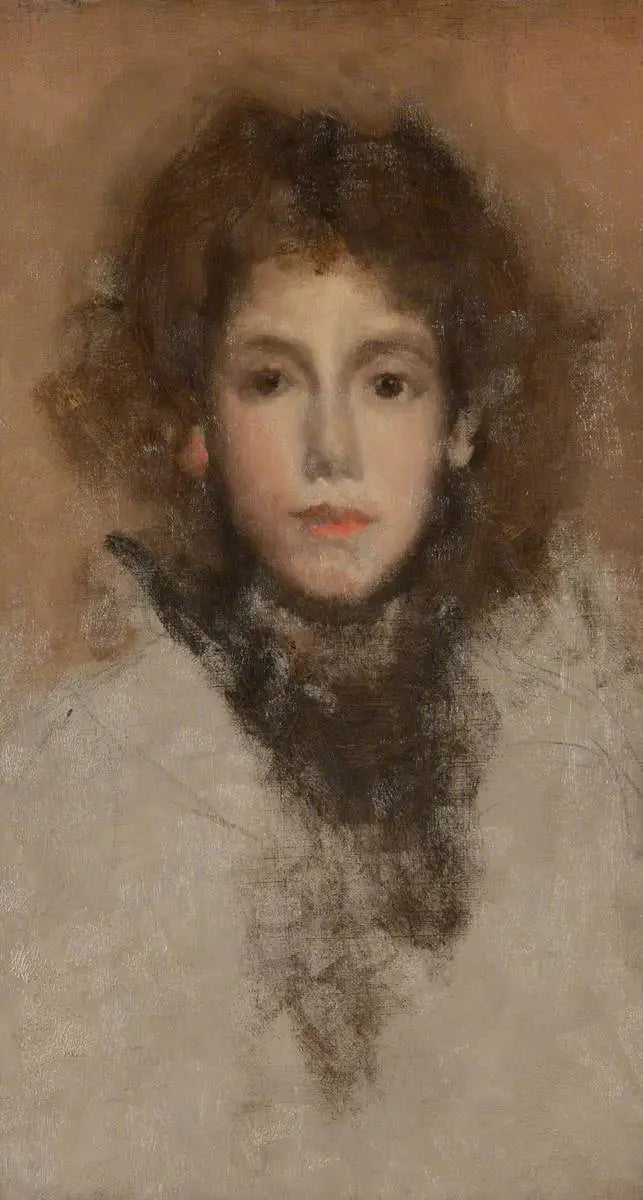 Small Juniper Bud (Lizzie Willis) - James Abbott McNeill Whistler