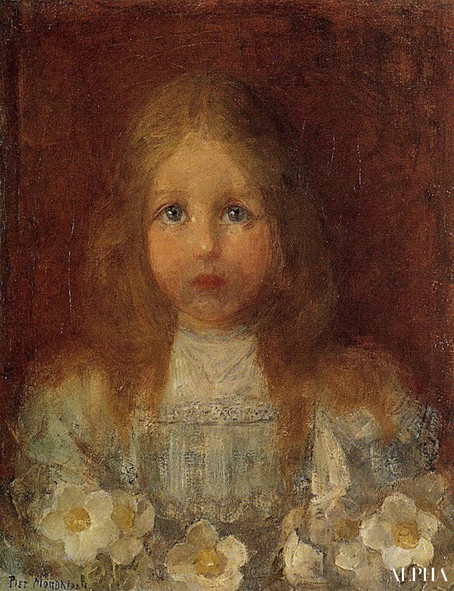 Little Child - Mondrian - High-end reproductions of paintings and artworks