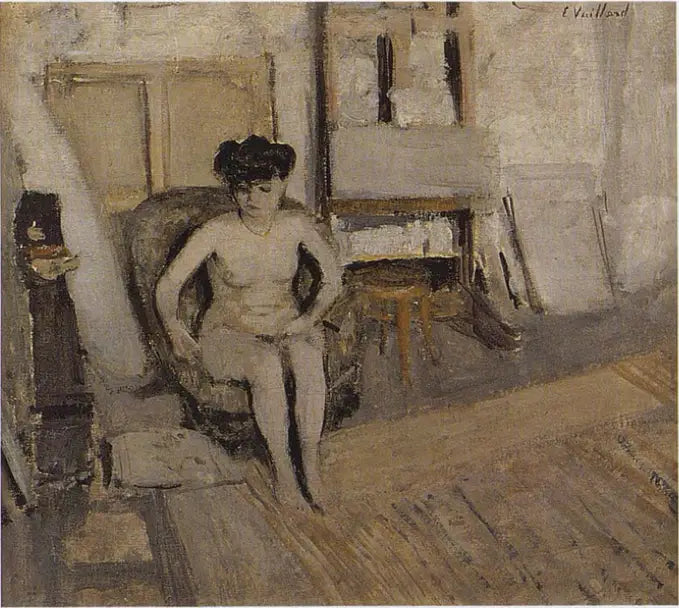 Petit nu assis - Édouard Vuillard - Alpha Reproduction