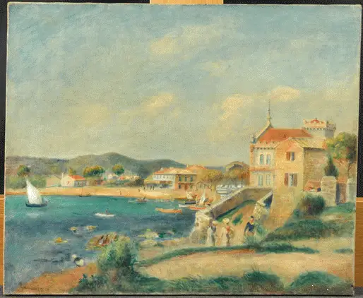 Small Port - Pierre-Auguste Renoir