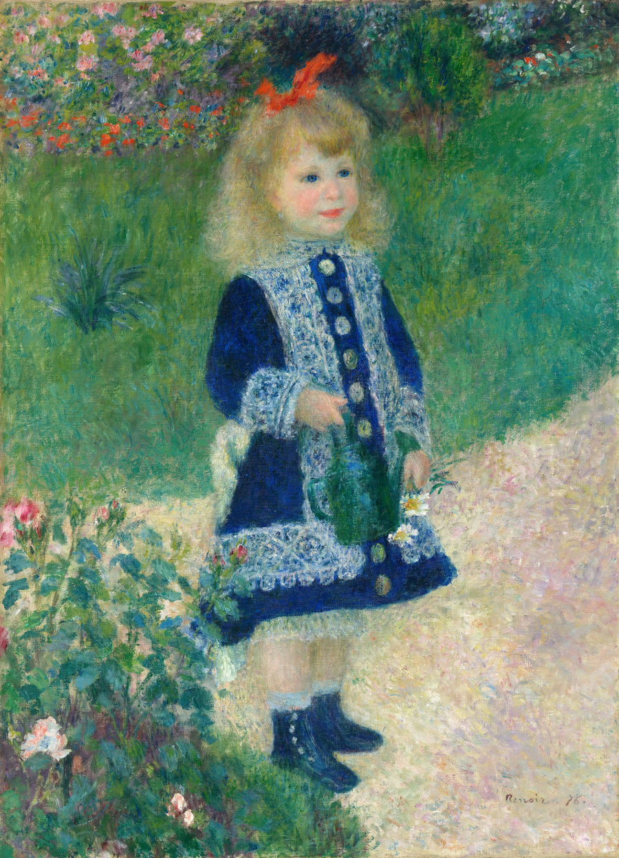 The Little Girl with the Watering Can - Pierre-Auguste Renoir