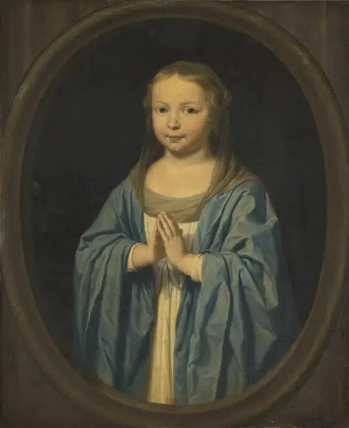 Little Girl with Articulated Hands - Philippe de Champaigne
