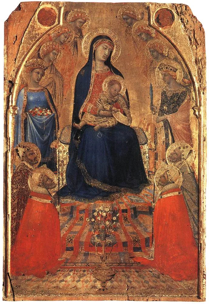 Little Maestà - Ambrogio Lorenzetti