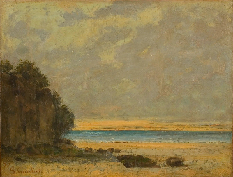 Small Marine - Gustave Courbet