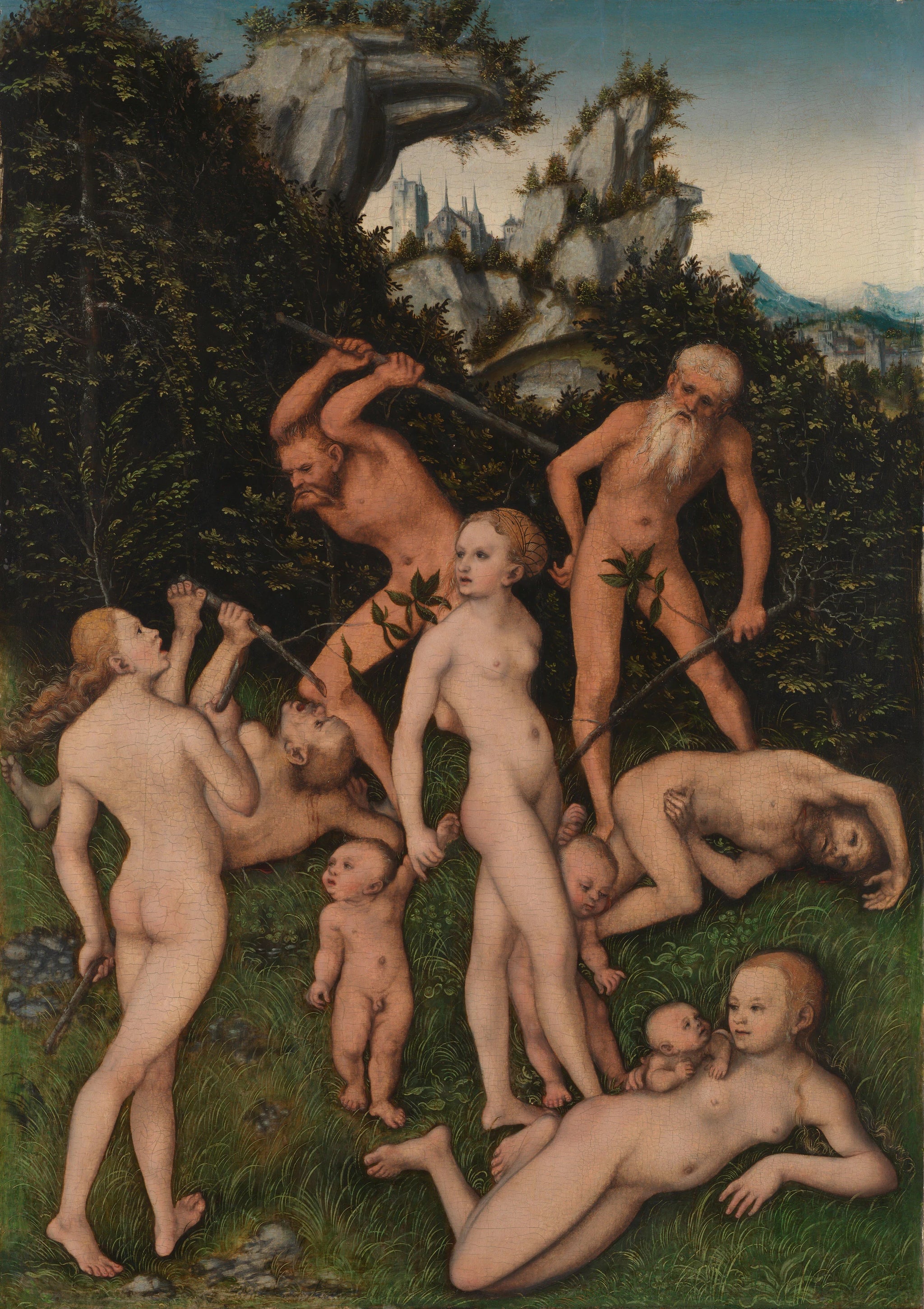 Peuple primitif - Lucas Cranach l'Ancien
