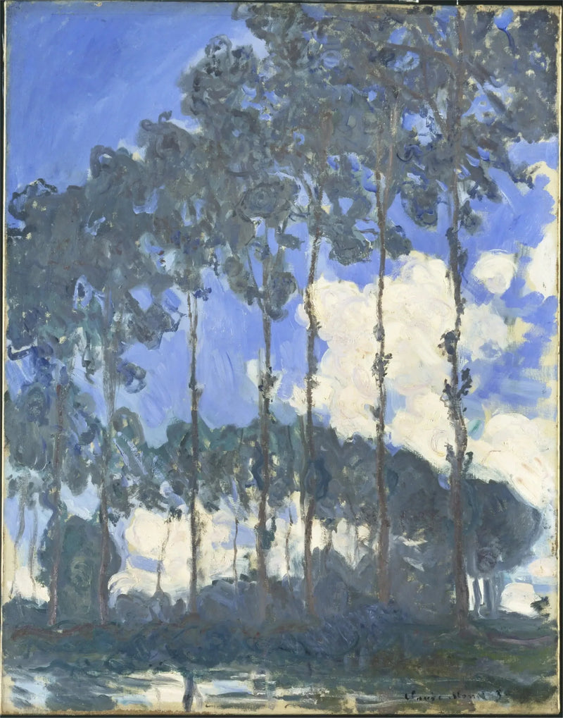 Poplars on the Banks of the Epte - Claude Monet