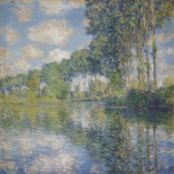 Poplars on the Banks of the Epte - Claude Monet