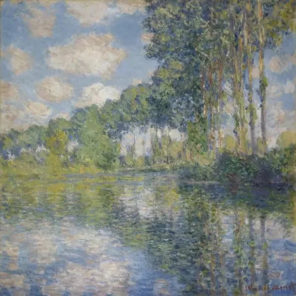 Poplars on the Banks of the Epte - Claude Monet