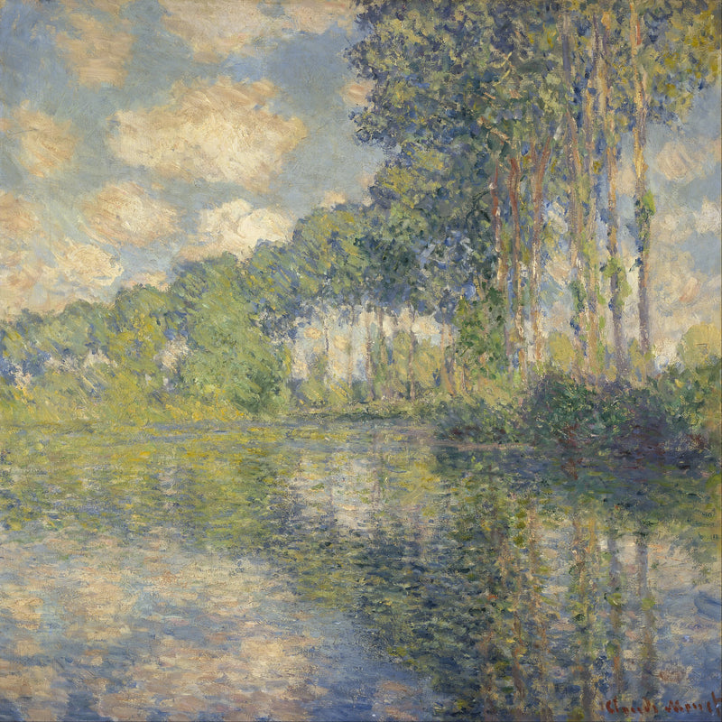 Poplars on the Banks of the Epte - Claude Monet