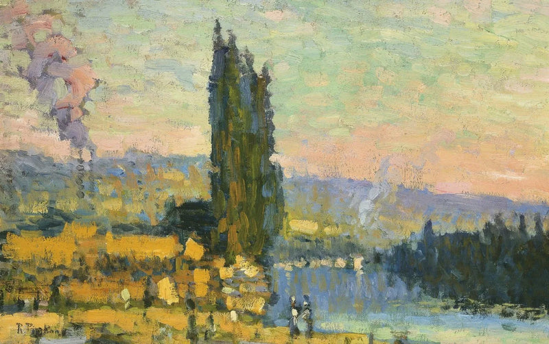 Willows, Waterhill Slopes - Robert Antoine Pinchon