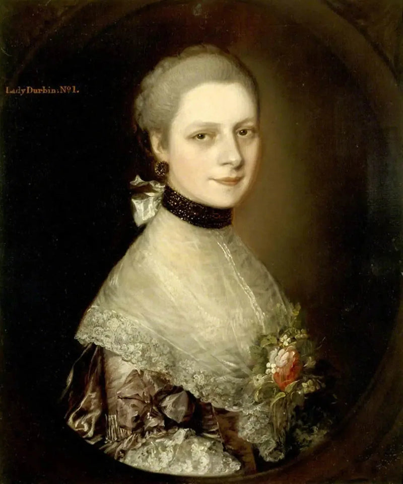 Maybe Elizabeth Collett, Mme John Durbin (1737-1759) - Thomas Gainsborough